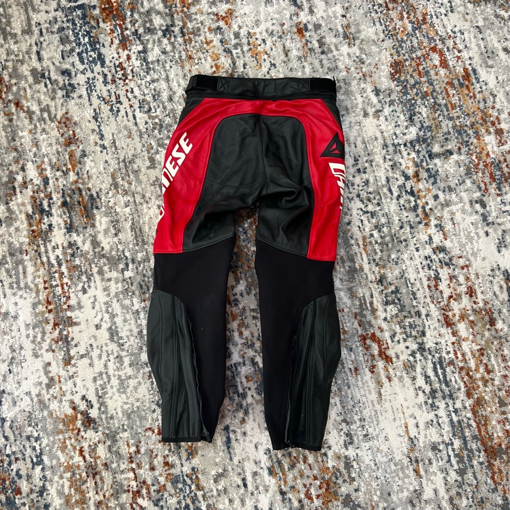 Men's Black and Red Pants